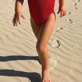 Bokumaia Zala Mini Red Kids Swimwear