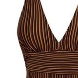 Gaia One Piece Mocha Stripe